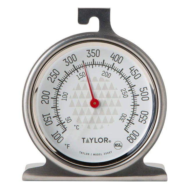 Taylor Large 25 Inch Dial Kitchen Cooking Oven Thermometer | Analog | Highly Accurate