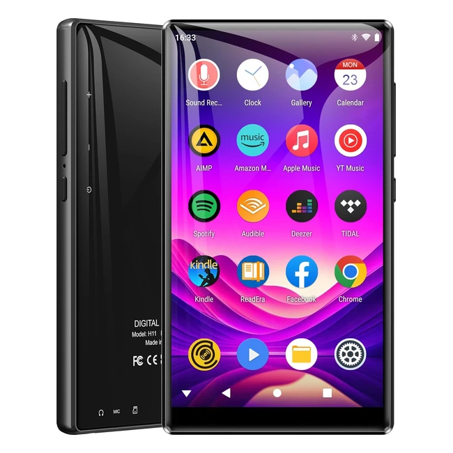 Lettore MP3 Mechen H11 80GB Android MTK 8Core 5'' 2K HD IPS