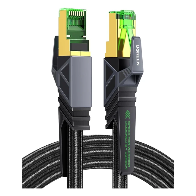 UGREEN Cat 8 Ethernet Cable 40Gbps 2000MHz Highspeed Gaming Network Cable