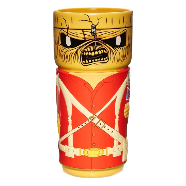 Taza de cerámica Iron Maiden Eddie The Trooper 400ml - Producto Oficial