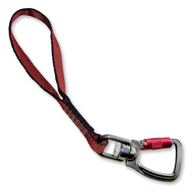 Ceinture de sécurité pour chien Kurgo Swivel avec mousqueton rotatif - Rouge/Noir