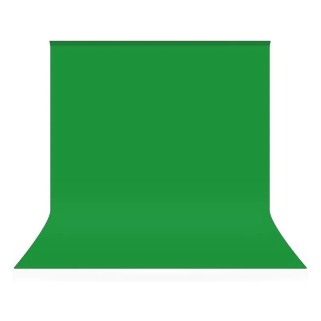 Utebit Fond Vert 2x3m Studio Green Screen Chromakey Polyester Pliable Portable
