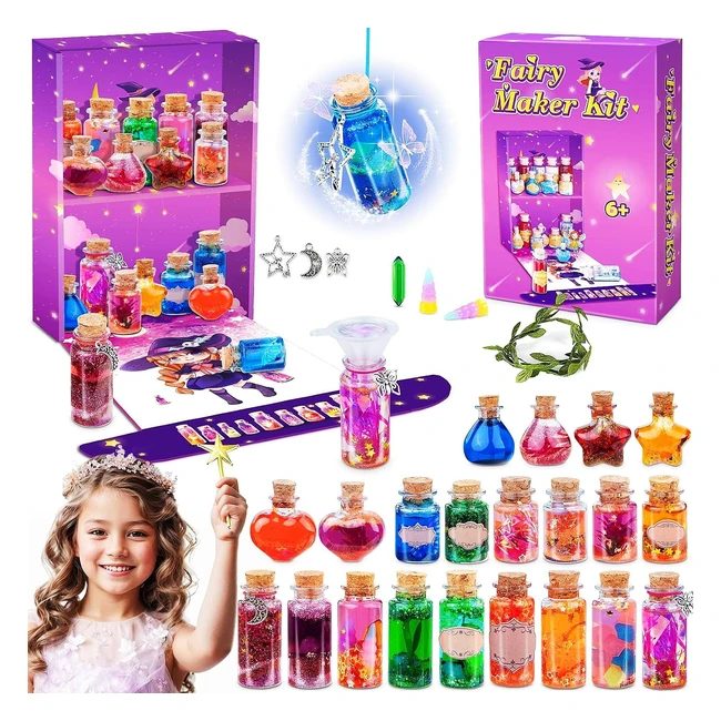 Fairy Magic Potions Kit for Kids  Fairymaker Arts and Crafts  DIY Fairy Toys 
