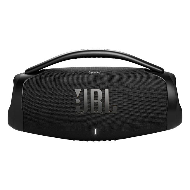 JBL Boombox 3 Altoparlante Portatile Wireless - Potente Suono con Bassi Profondi