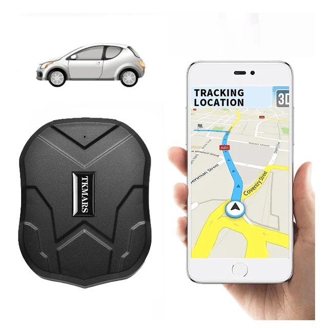TKMARS Localizzatore GPS TK905B per Auto 160 Giorni Standby App Magnetico 10000mAh