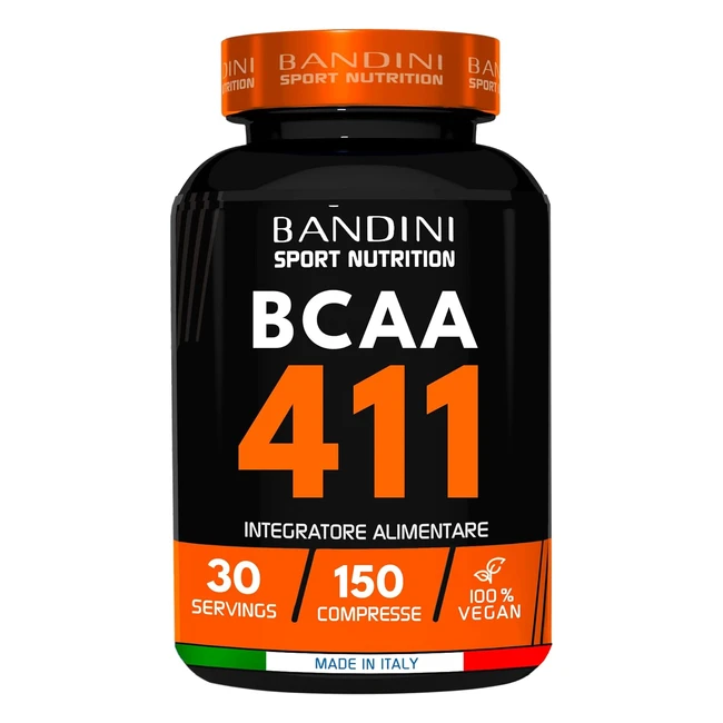 BCAA 4 1 1 Bandini Pharma - Integratore Vegan