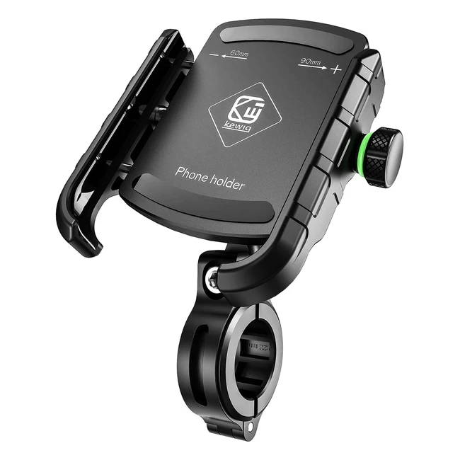 Supporto cellulare per bici BTNEEU 360 rotabile per iPhone Samsung Huawei - Nero