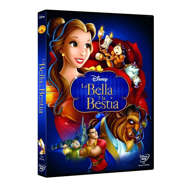 DVD La Bella y la Bestia Disney 2021 - Envío Gratis