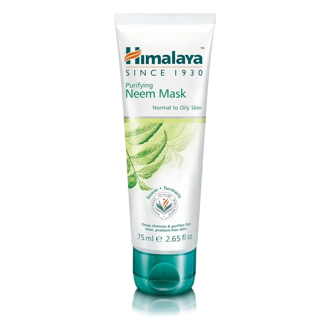 Neem Face Mask Himalaya Purifying Acne Control - #1 Pimple Solution