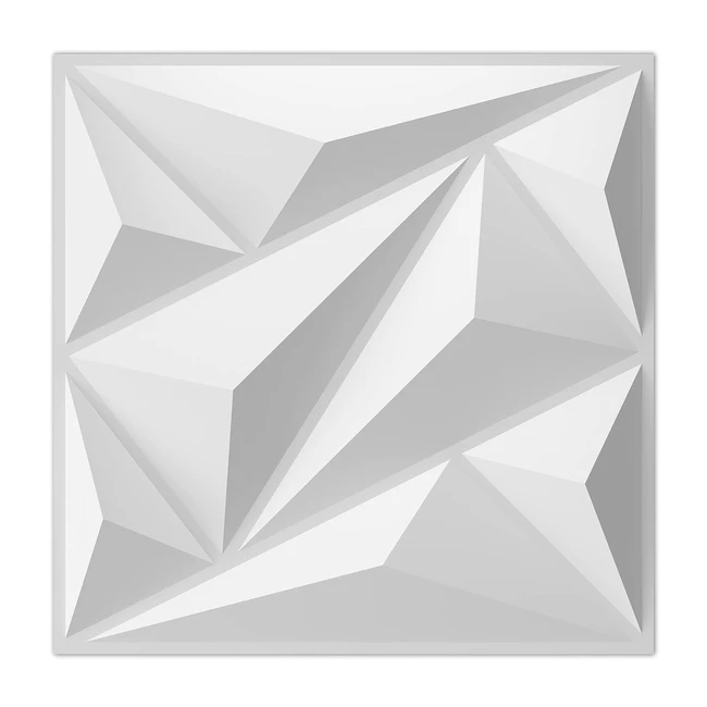 Pannello da parete 3D Diamond in PVC - Art3DWallPanels - Ref. 33 - Design 3D Real