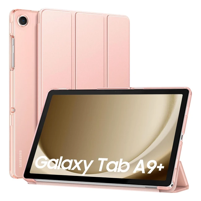 Custodia Galaxy Tab A9 Plus 11 Pollici 2023 Oro Rosa - Moko Cover Protettiva Sottile