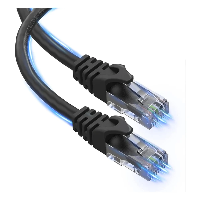 Ultra Clarity Cables Ethernet Cat6 30m Highspeed 10Gbps LAN Cable - Gold Plated RJ45 Connector