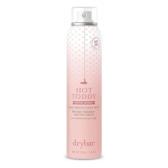 Drybar Hot Toddy Heat Protectant Mist 130g - Protects Dry Hair - Up to 232C - All Hair Types