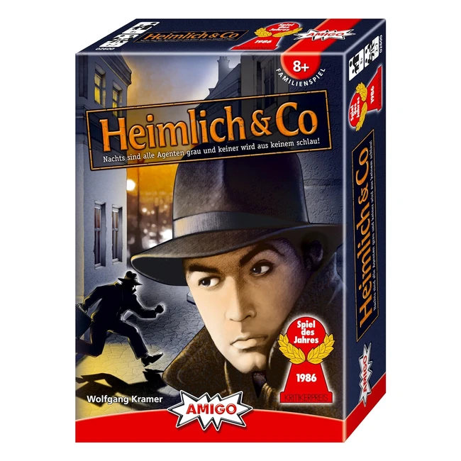 Amigo 2600 Heimlich - Edizione Limitata - Importato dalla Germania - Gioco da Tavolo