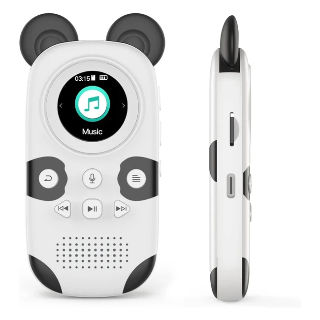 Ruizu Lettore MP3 Panda X30 - Schermo TFT 15 - 16GB - TF 64GB - Bluetooth 50 