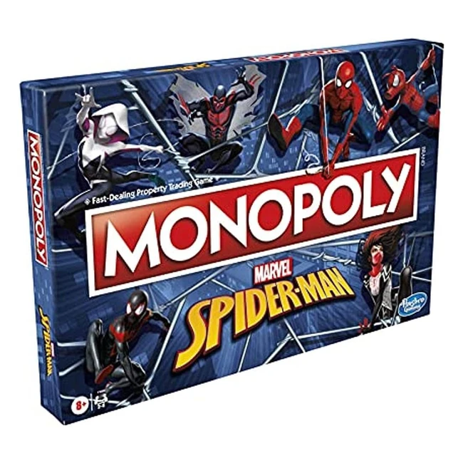 Monopoly Spiderman - Juego de Mesa para Nios 8 Aos - Divirtete como un 