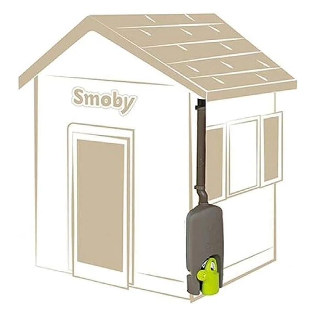 Smoby Rcuprateur deau  Accessoire Maison Gris 810909 - Eco-Education Prati