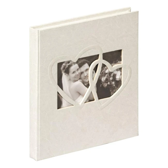 Álbum de Fotos Walther Das Schicke Dicke 100 Páginas Blancas 26x25 cm Rojo