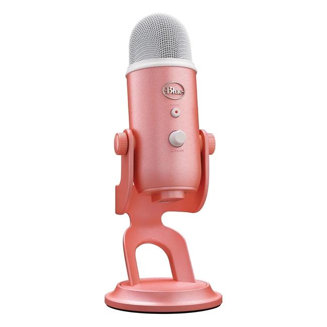 Logitech G Blue Yeti Premium USB Gaming Microphone - Exclusive Streamlabs Themes - Special Edition Finish - Pink