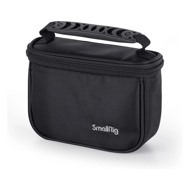 KleineRig Mini Kameratasche Schutzhülle Tragetasche Kamera Nylon Handtasche Aufbewahrungsbox mit atmungsaktivem Netz Doppelreißverschluss Design 16 x 12 cm 3704