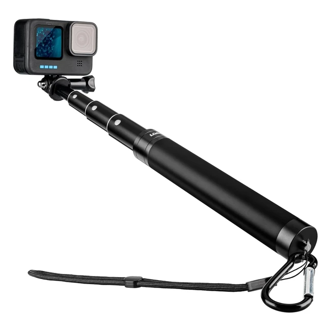 Bastoni Selfie Go Pro Actioncam 4Rod Aluminium 73cm - LAMMCOU
