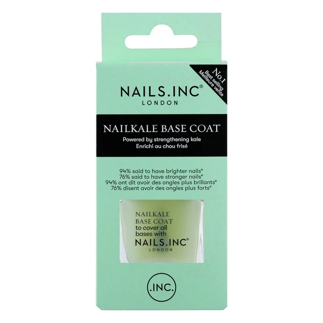 Nails Nailkale Superfood Base Coat - Strengthen & Protect Nails