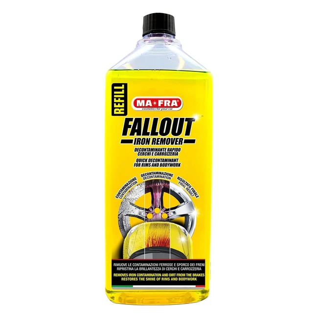 Mafra Fallout Iron Remover 1000ml - Elimina Residui Ferrosi - Protezione Antiruggine