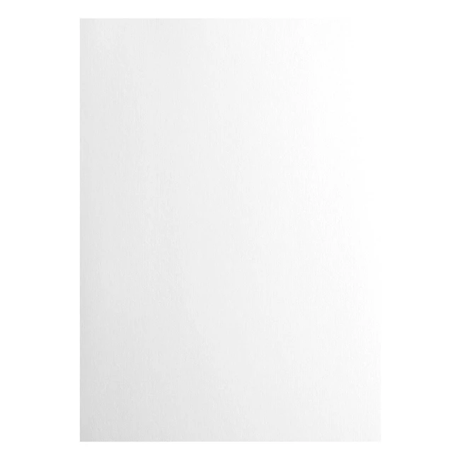 Papier Cartonné Blanc 200g 100 Feuilles - Florence Vaessen - Pour Peinture Scrapbooking Cartographie - DIN A4