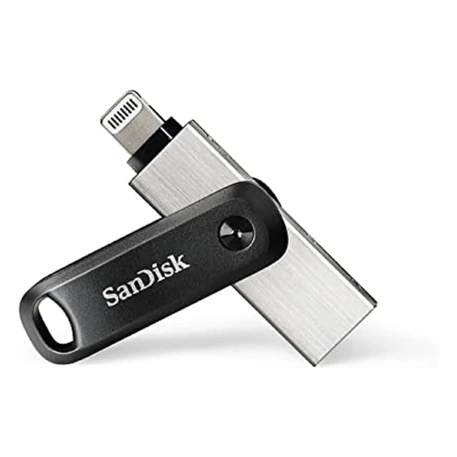 SanDisk iXpand Go Flashlaufwerk iPhone Speicher 128GB iPad kompatibel USB 3.0 automatisches Backup