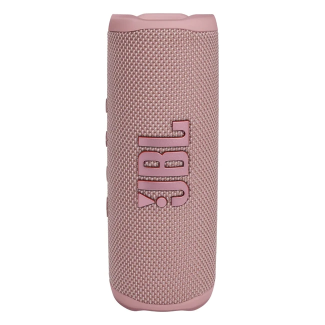 JBL Flip 6 Portable Bluetooth Speaker - Powerful JBL Pro Sound - 12 Hours Playtime - Pink