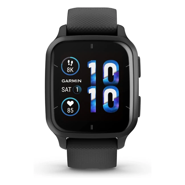 Garmin Venu SQ 2 Music GPS Fitness Smartwatch | AMOLED Display | Sleep Analysis | 25+ Sports Apps | 11 Days Battery Life