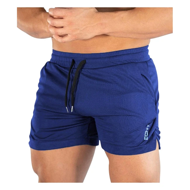 Superora Men's Running Gym Sport Shorts - Breathable Outdoor Workout Training Shorts with Pockets - Ref.#12345