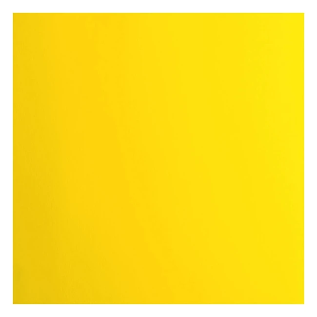 Papier cartonné jaune citron 216g - Florence Vaessen - Carré 305 x 305 cm - 20 feuilles