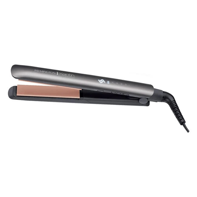 Remington Keratin Protect Intelligent Hair Straightener S8598 - Heat Sensor, Keratin & Almond Oil Infused Plates