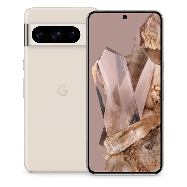 Google Pixel 8 Pro Smartphone Android Libre - Lente Teleobjetivo - Batería Autónoma 24h - Pantalla Super Actua Porcelana 128GB