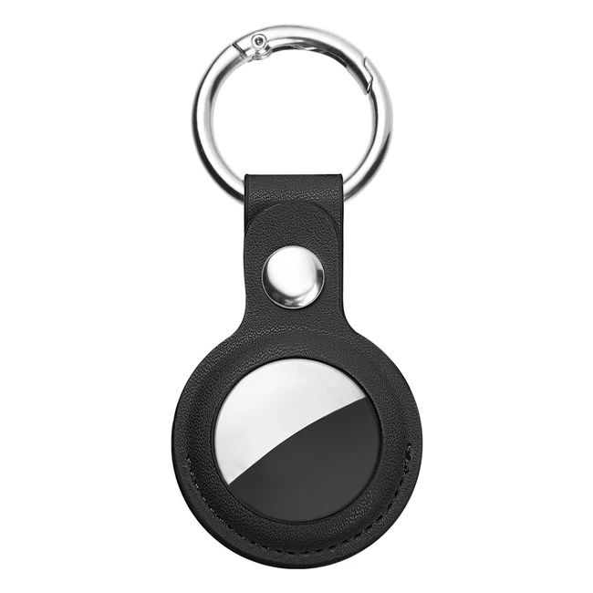 Etui de protection en cuir pour Airtag - Anti-rayures - Portable - Key finder - 
