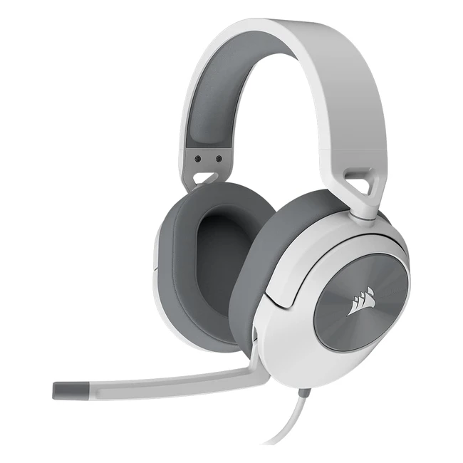 Auriculares Corsair HS55 Surround Dolby 7.1 PC PS5 Xbox Blanco
