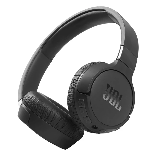 JBL Tune 660NC Wireless Over-Ear Headphones Black | Active Noise Cancellation | Pure Bass Sound
