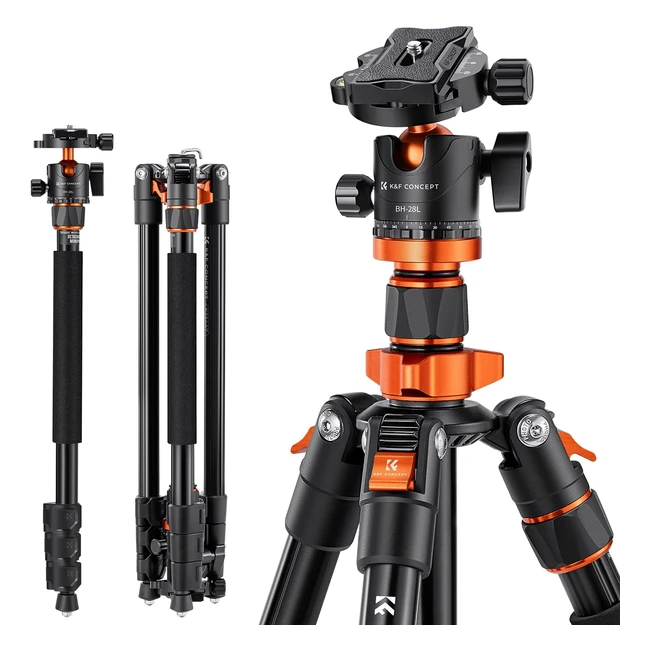 KF Concept 79200CM Camera Tripod with 360 Ball Head and 10KG Load Capacity K234A7BH28L
