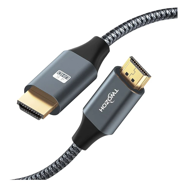 Câble HDMI 5m 4K Haute Vitesse PS5 PS4 PC Projecteur TVHD Xbox
