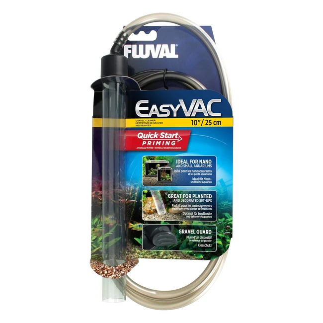 Fluval EasyVac Aquarienkies Reiniger 254cm x 255cm - Schnelle und einfache Reinigung