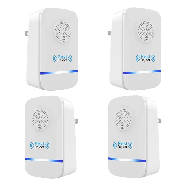 Spielgoed Ultrasonic Pest Repeller - Powerful Mouse Repellent Plug-In Pest Control - Ideal for Mice Rats Mosquitoes - #1 Pest Control Solution