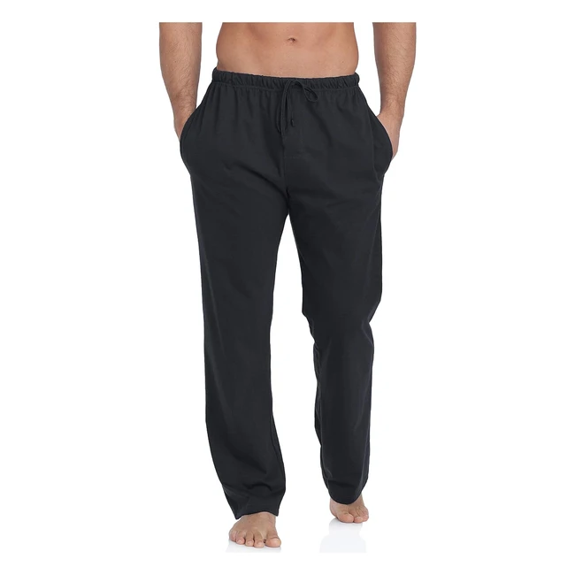 Pantalon de pyjama homme 100% coton - Timone TPP001 - Confort absolu