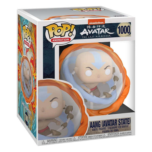 Funko Pop Super Avatar Aang All Elements - Avatar The Last Airbender - Figurine en Vinyle