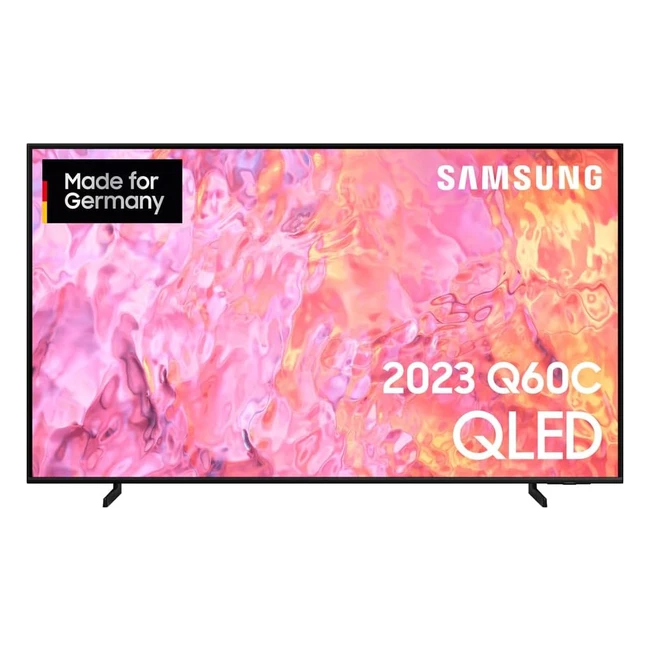 Samsung QLED 4K Q60C 55 Zoll Fernseher GQ55Q60CAUXZG - Quantumdottechnologie, Quantum HDR, AirSlim Design