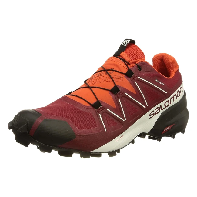 Salomon Speedcross 5 GTX Chaussures Trail Homme - Impermables - Accroche Aggre