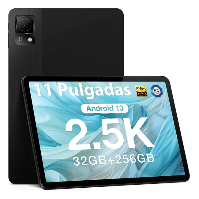 Tablet Doogee T30 Ultra 25k 11 Pulgadas 32GB RAM 256GB ROM 2TB TF Helio G99 Android 13 8580mAh Negro