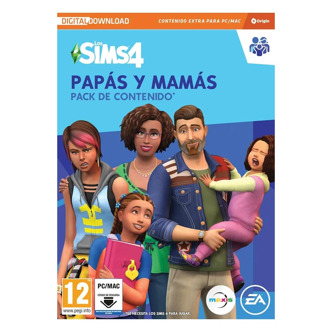 Los Sims 4 Paps y Mams GP5 - Pack de Contenido PC - DLC - Descarga Directa - Castellano