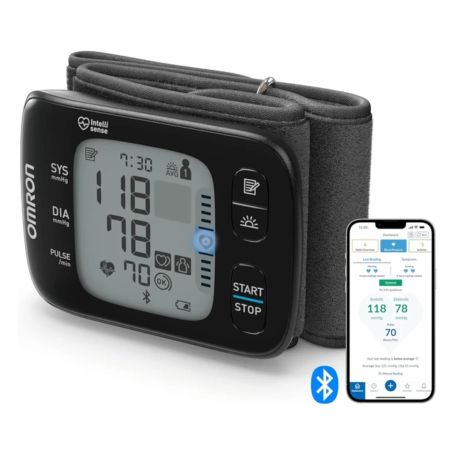 Omron RS7 Intelli IT Tensiomètre au poignet Bluetooth 100 mesures