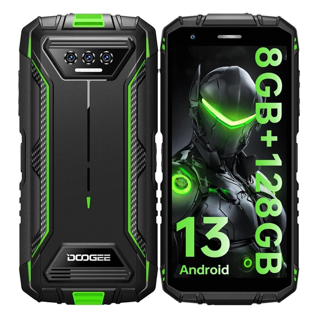 Doogee S41 Plus Teléfono Móvil Resistente 20248GB RAM128GB ROM Android 13
